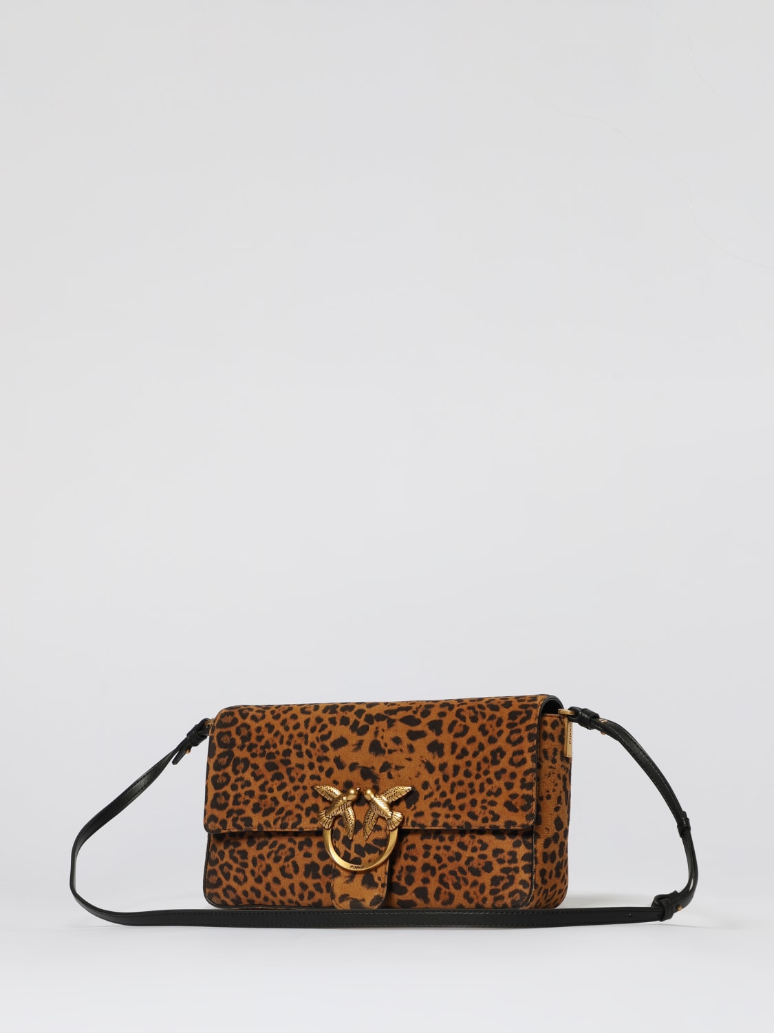 PINKO SHOULDER BAG: Shoulder bag woman Pinko, Brown - Img 3