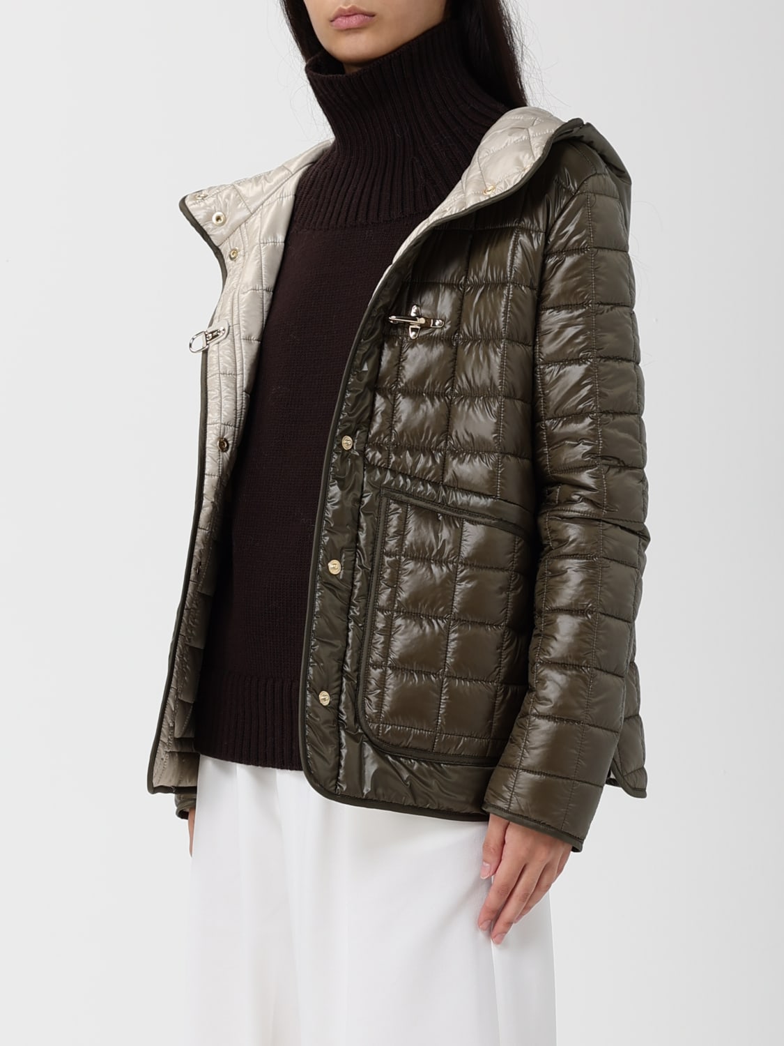 FAY JACKET: Jacket woman Fay, Military - Img 3