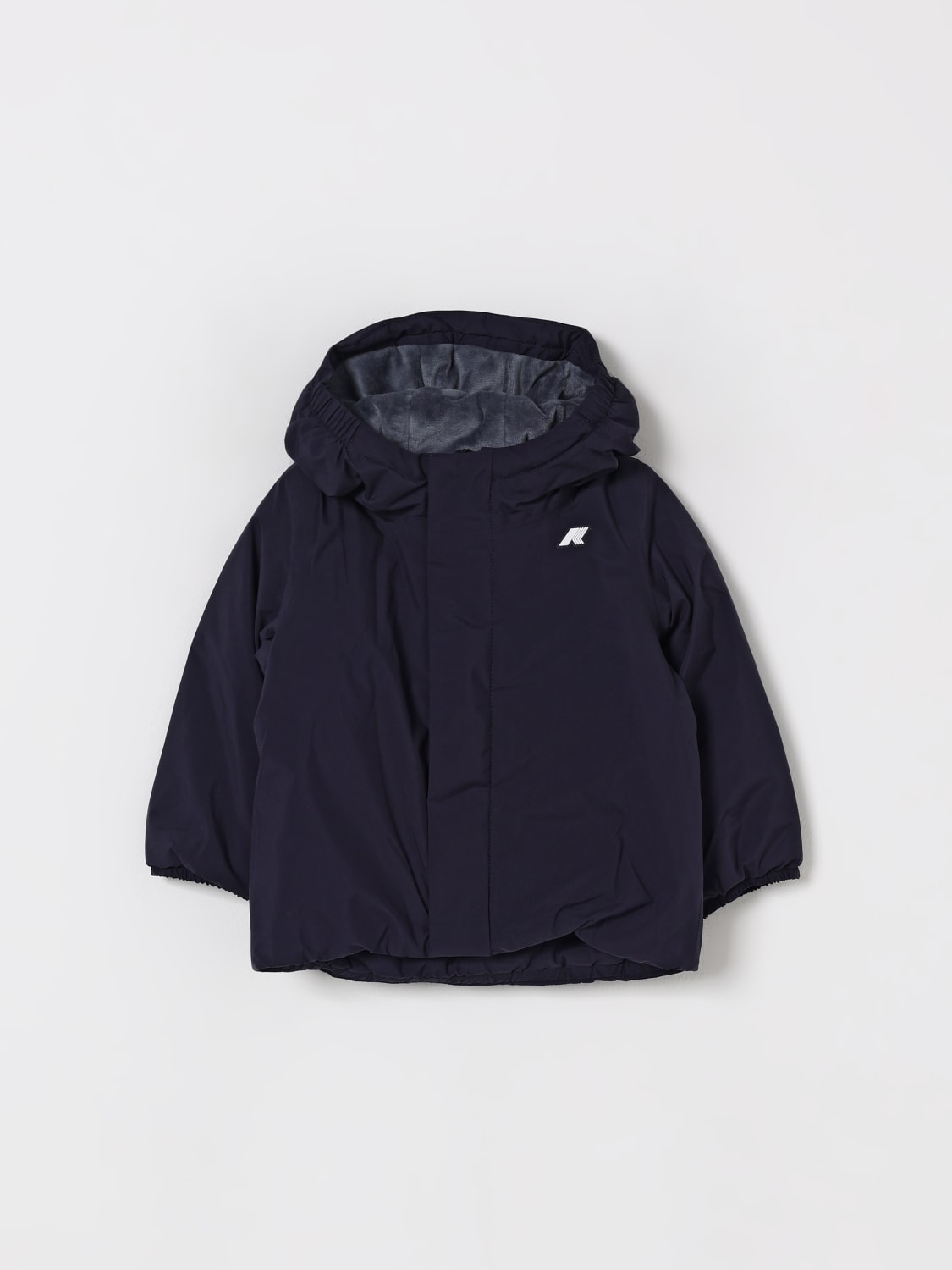 K-WAY JACKET: Jacket kids K-way, Blue - Img 1