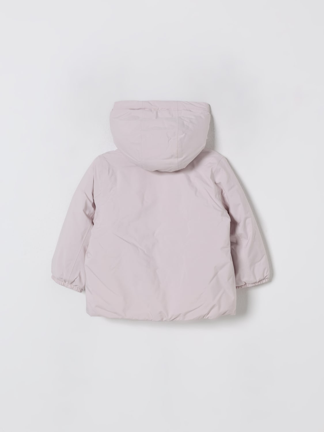 K-WAY GIACCA: Giubbotto con cappuccio K-Way in nylon , Rosa - Img 2