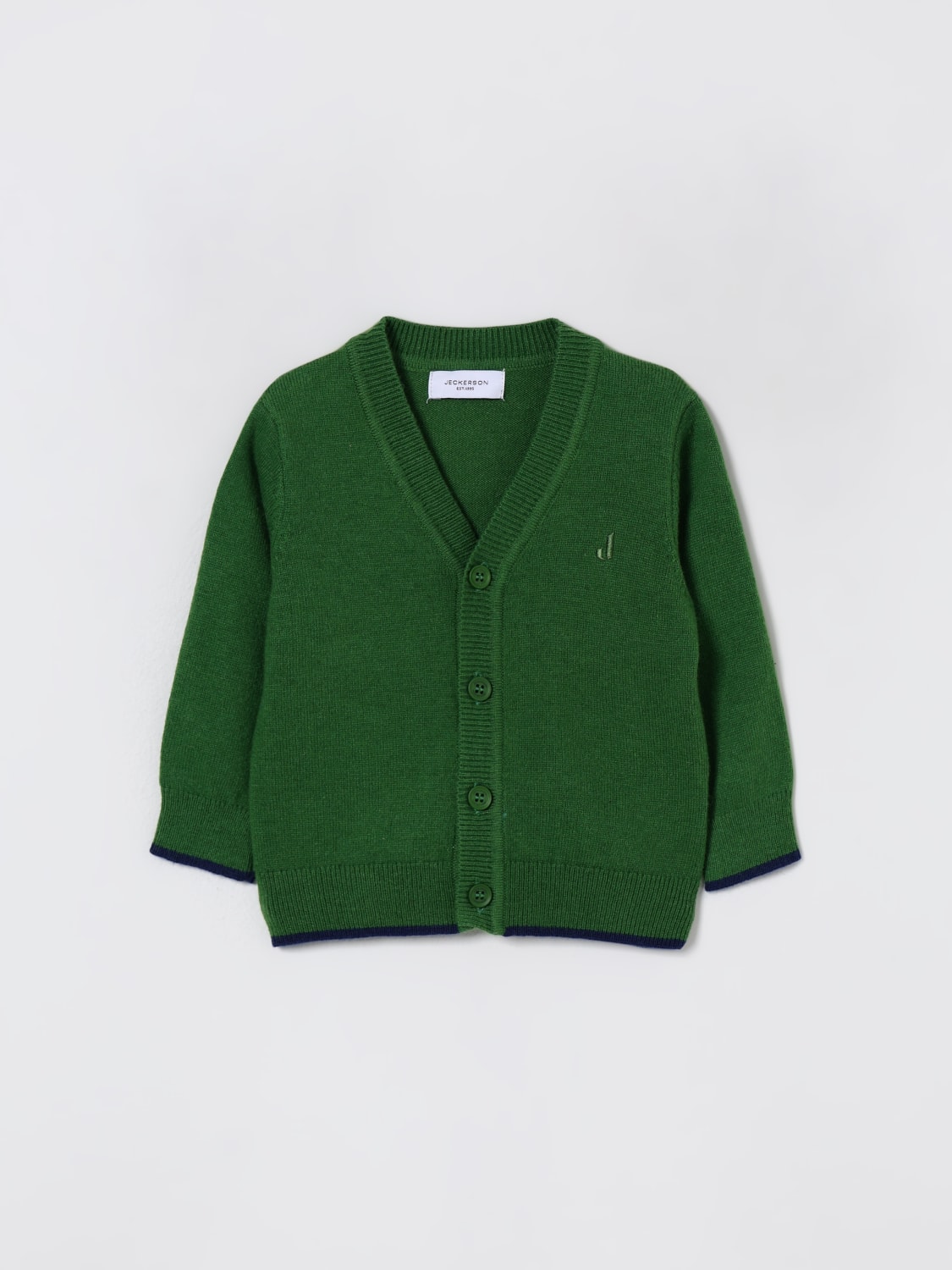 JECKERSON SWEATER: Jacket kids Jeckerson, Green - Img 1