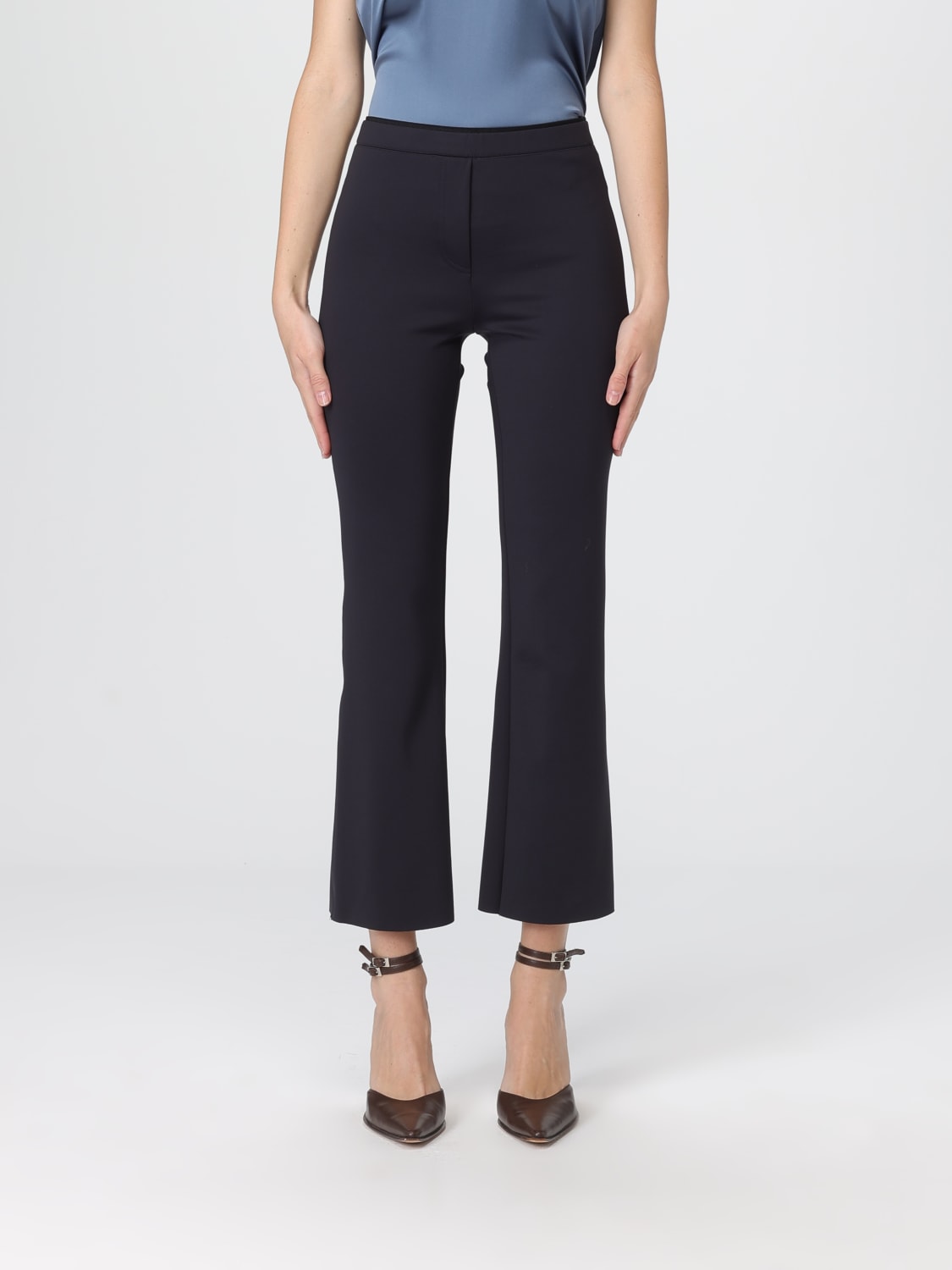 LIVIANA CONTI PANTS: Pants woman Liviana Conti, Blue - Img 1