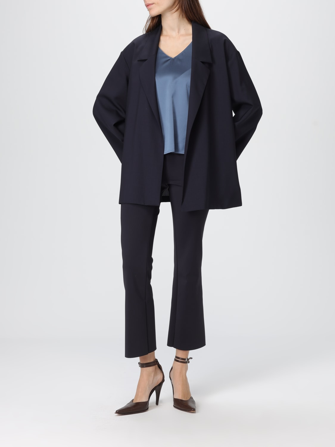 LIVIANA CONTI PANTS: Pants woman Liviana Conti, Blue - Img 2