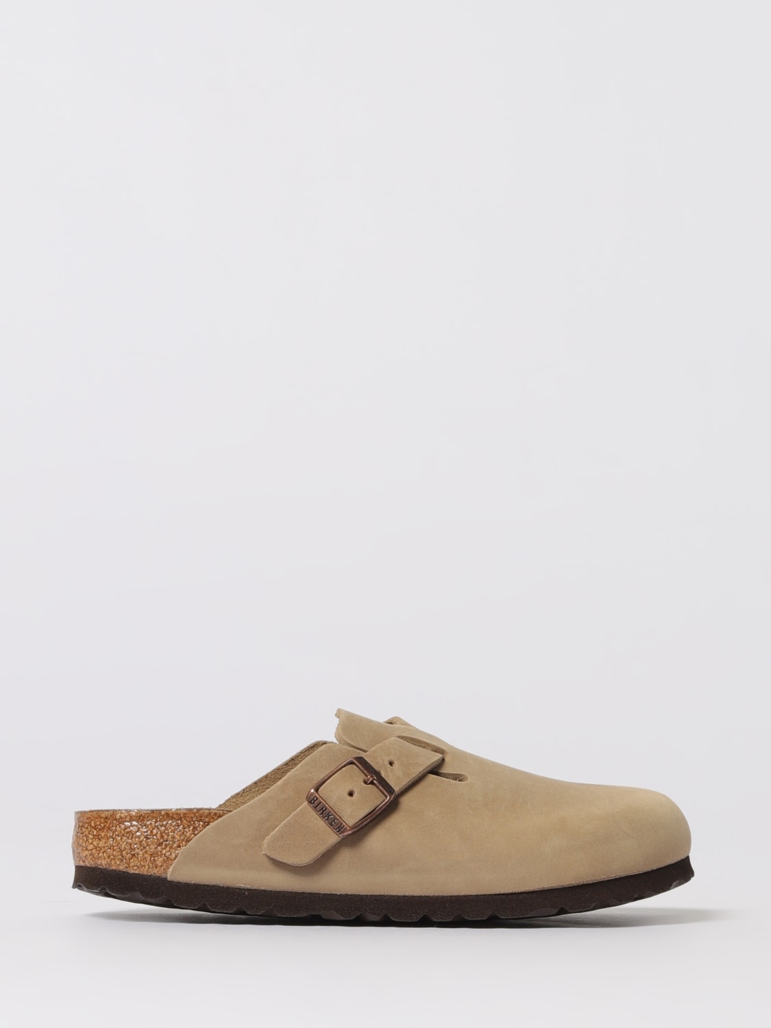 BIRKENSTOCK SHOES: Flat sandals woman Birkenstock, Brown - Img 1