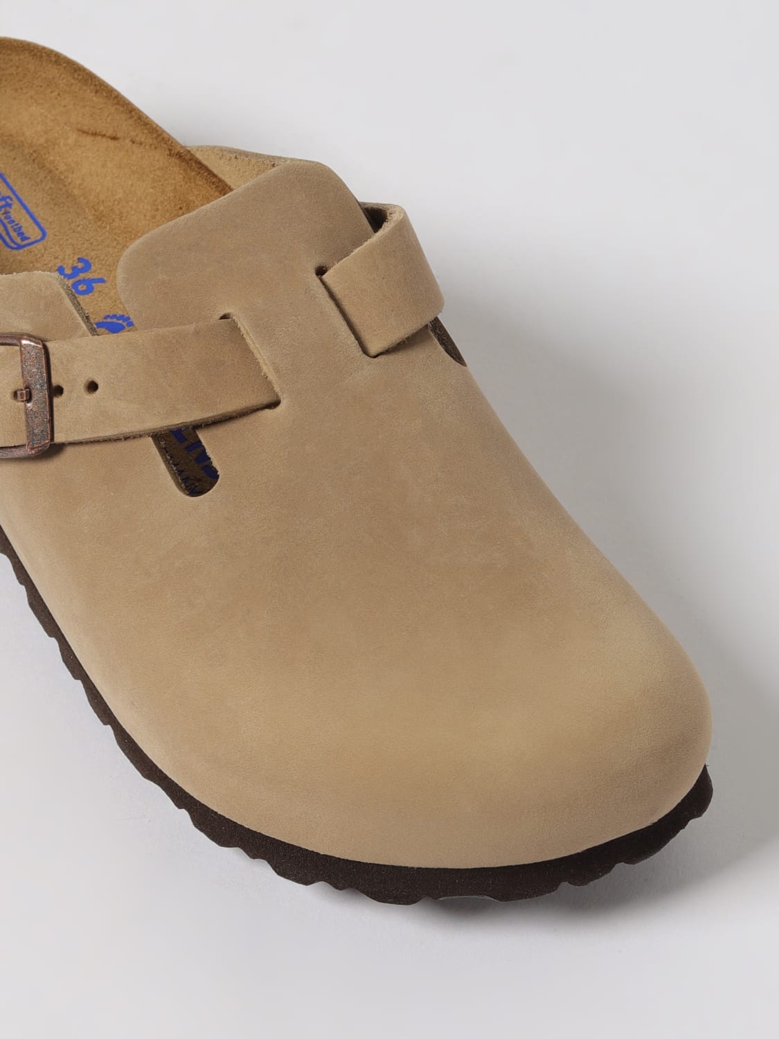 BIRKENSTOCK SHOES: Flat sandals woman Birkenstock, Brown - Img 4