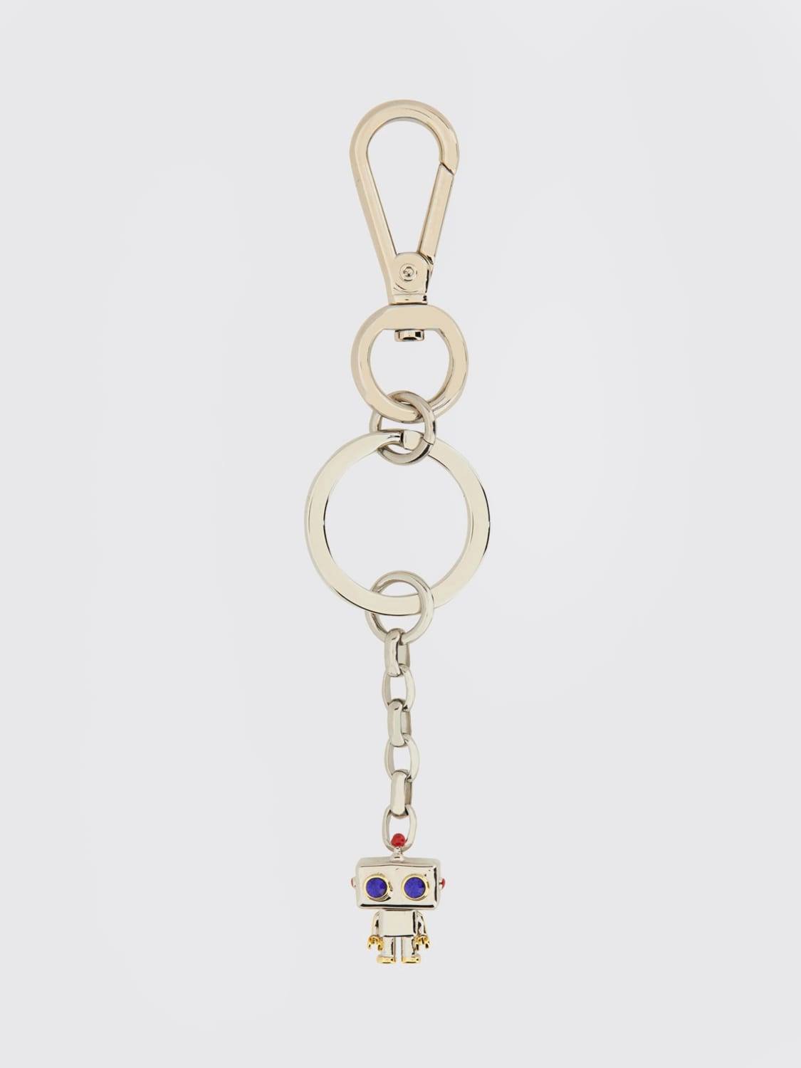 PAUL SMITH KEYRING: Keyring men Paul Smith, Silver - Img 1