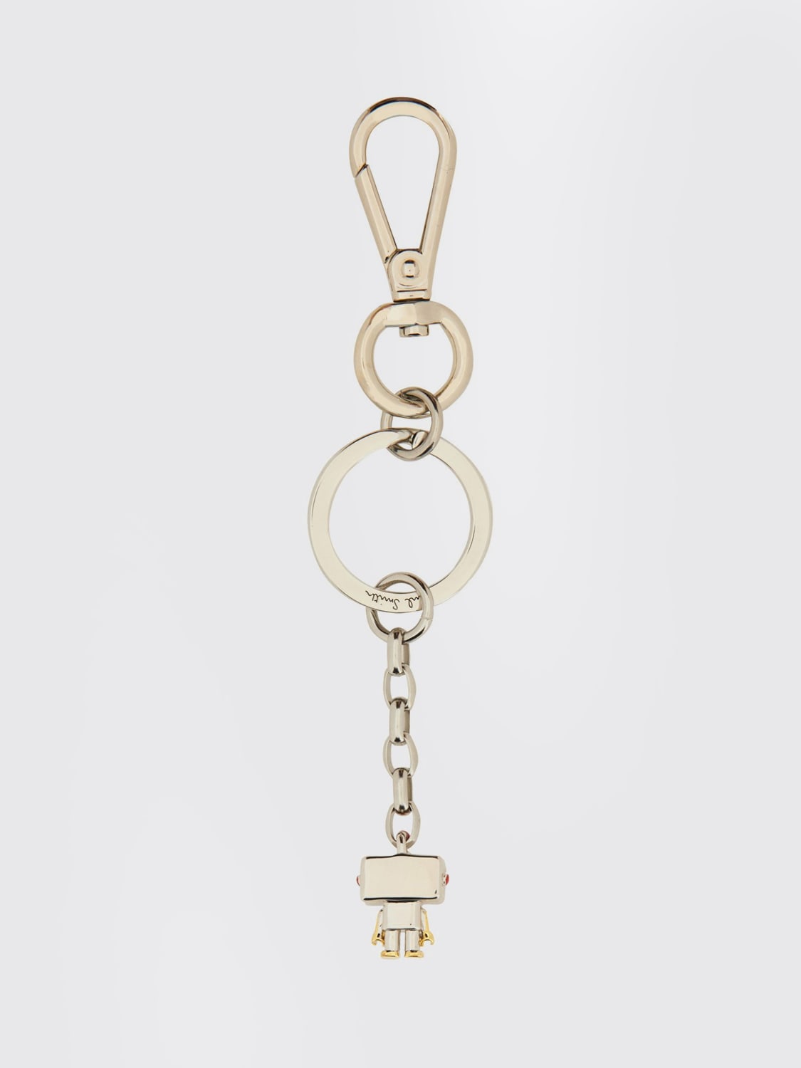 PAUL SMITH KEYRING: Keyring men Paul Smith, Silver - Img 2