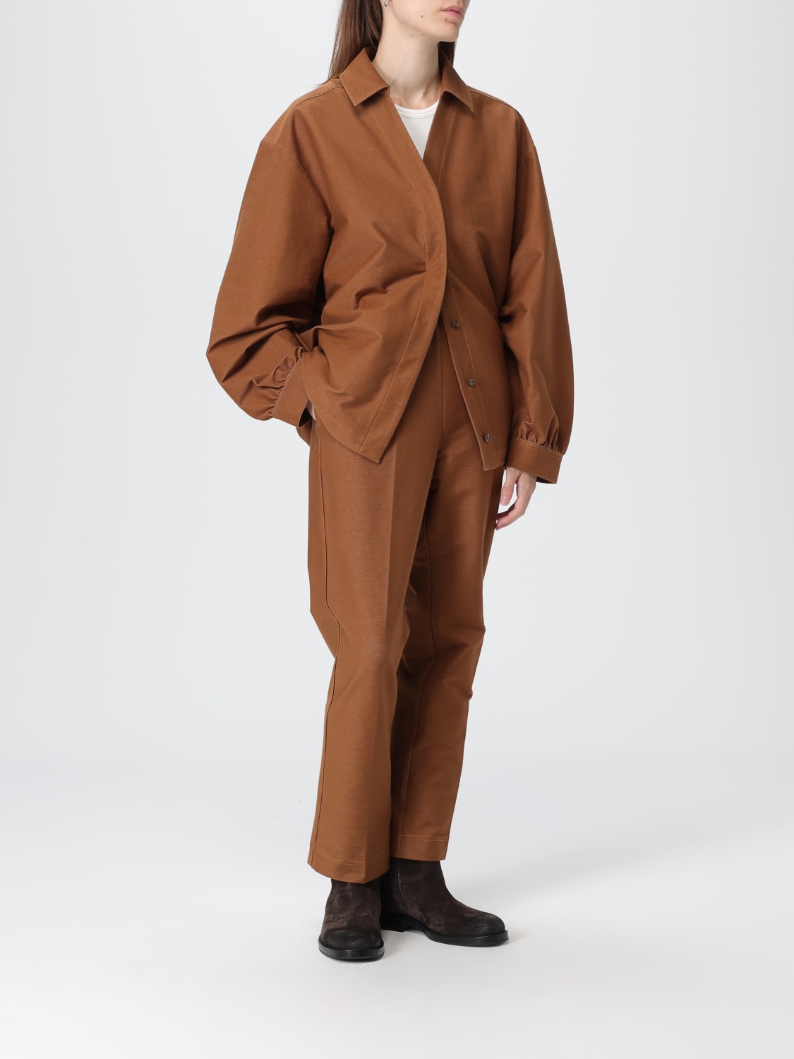 MM MAX MARA PANTS: Pants woman Mm Max Mara, Brown - Img 2