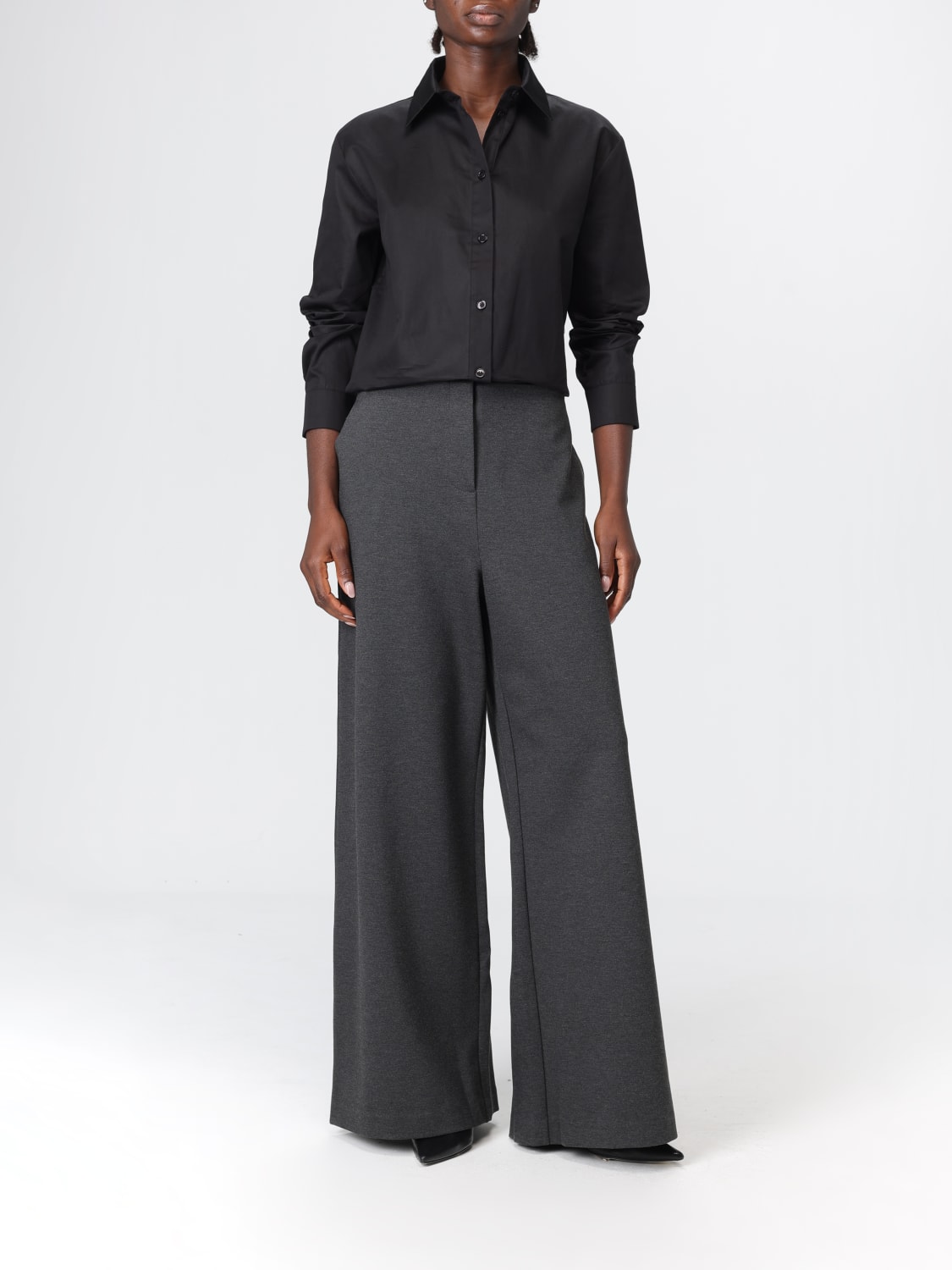 MM MAX MARA CAMISA: Camisa mujer Mm Max Mara, Negro - Img 2