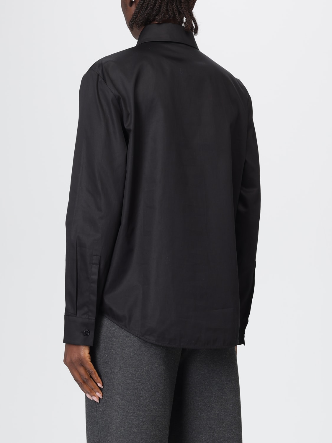 MM MAX MARA CAMISA: Camisa mujer Mm Max Mara, Negro - Img 3