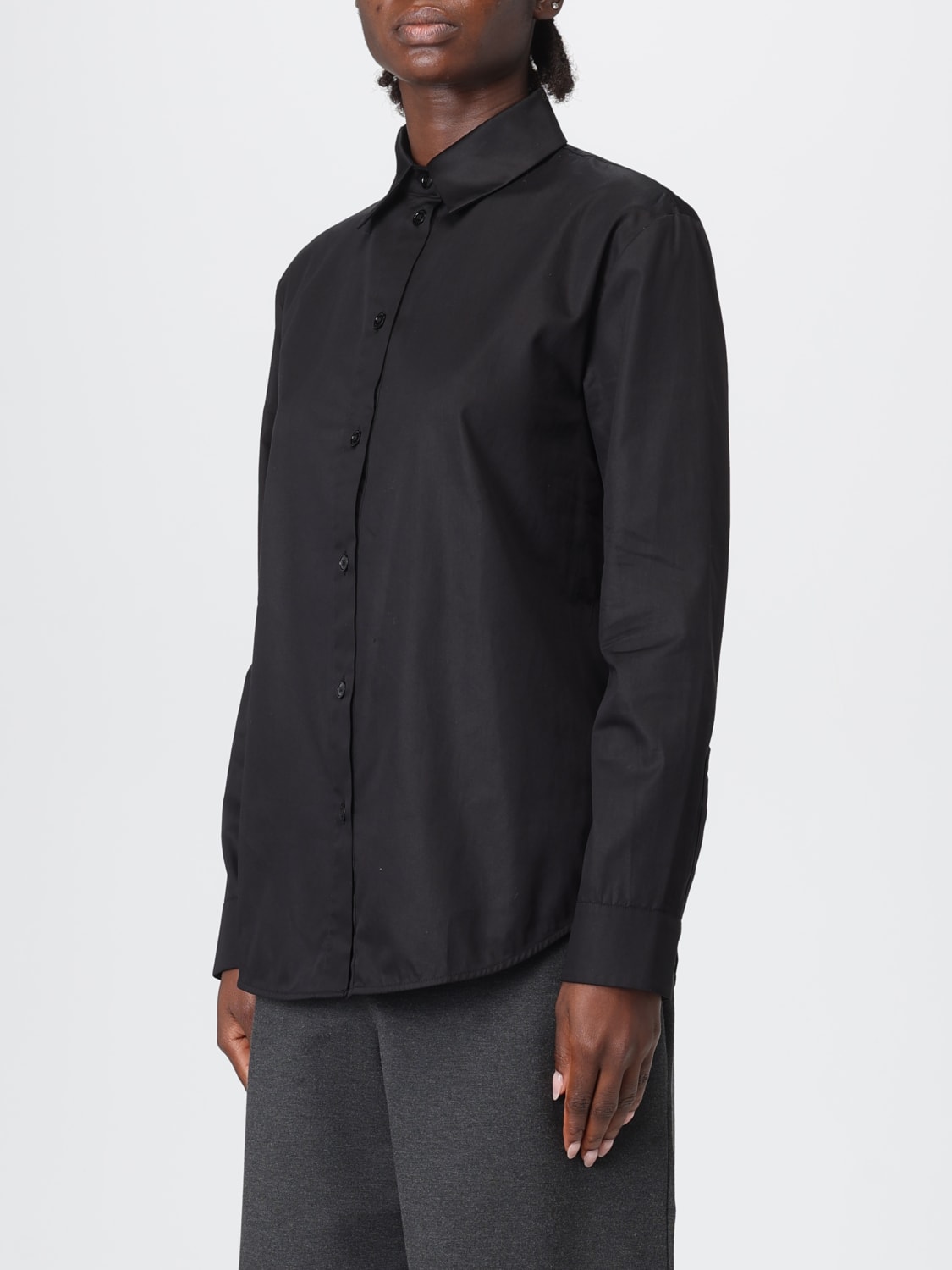 MM MAX MARA CAMISA: Camisa mujer Mm Max Mara, Negro - Img 4