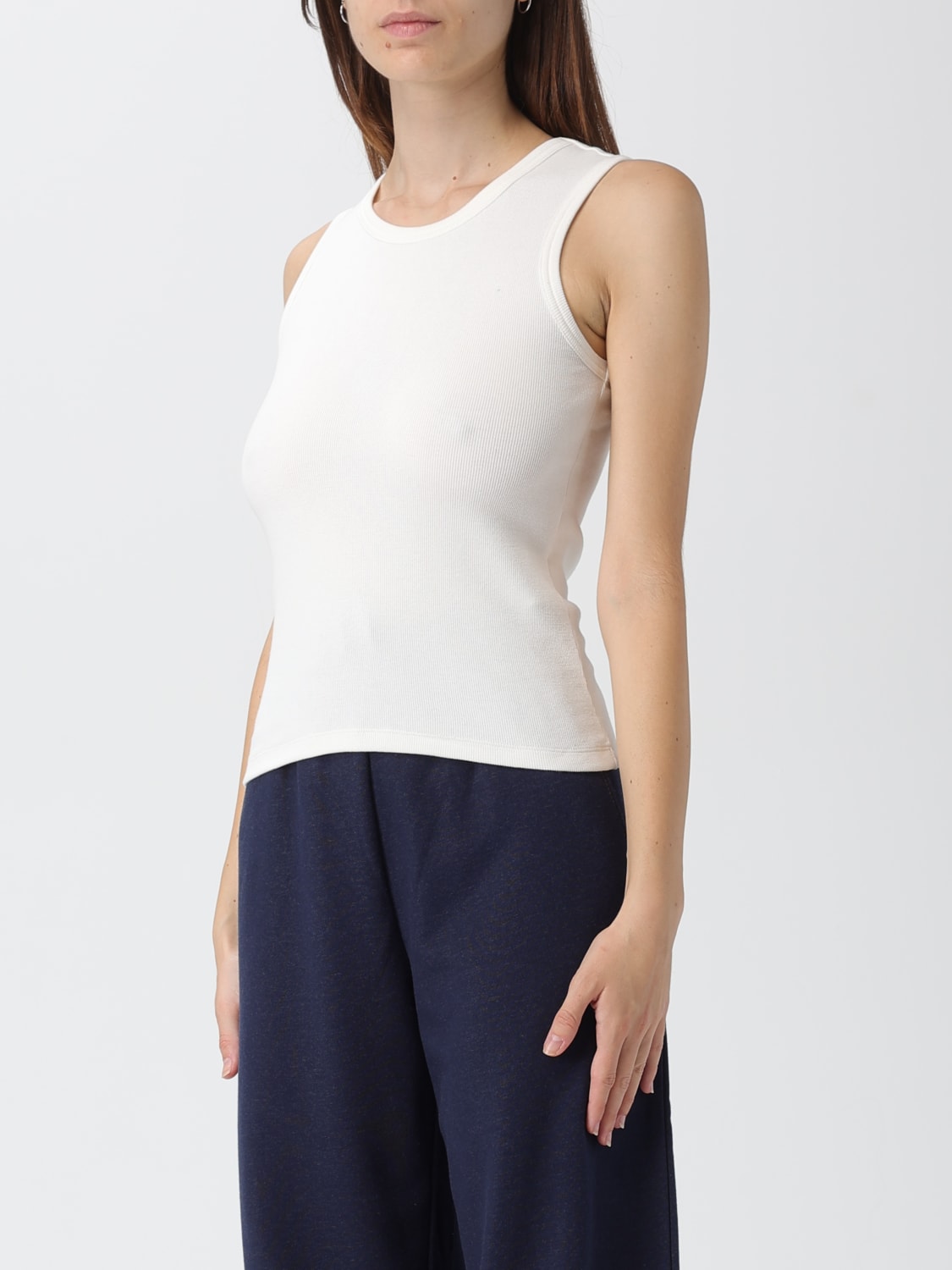 MM MAX MARA CAMISETA: Top mujer Mm Max Mara, Blanco - Img 4