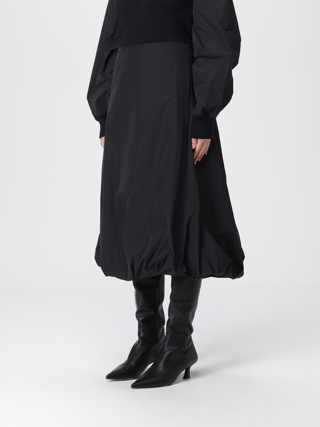 MM MAX MARA ROCK: Rock damen Mm Max Mara, Schwarz - Img 4