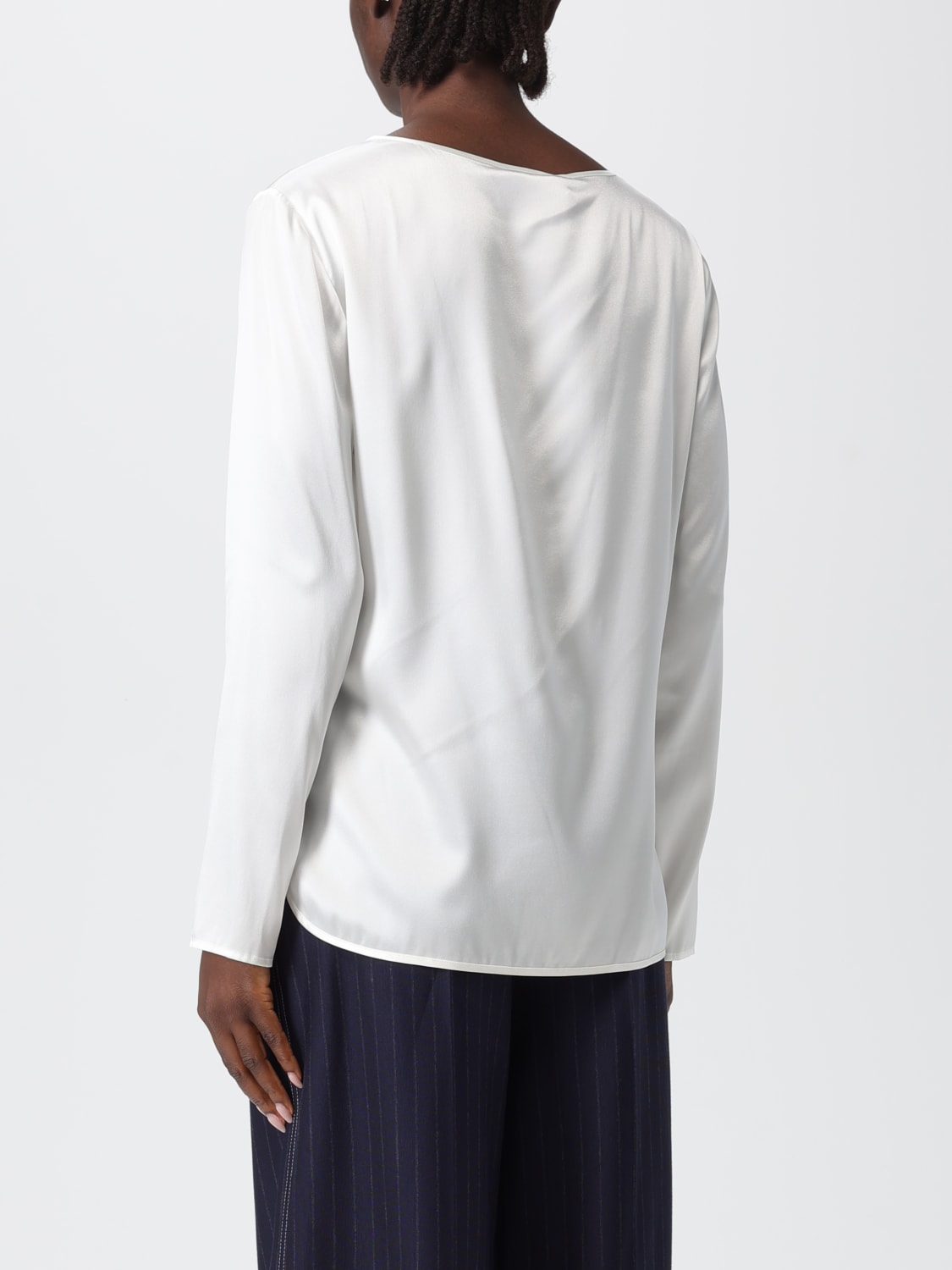 MM MAX MARA TOP: T-shirt woman Mm Max Mara, White - Img 3