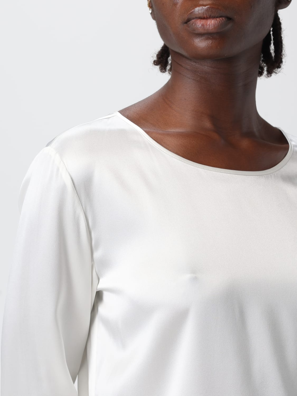 MM MAX MARA TOP: T-shirt woman Mm Max Mara, White - Img 5