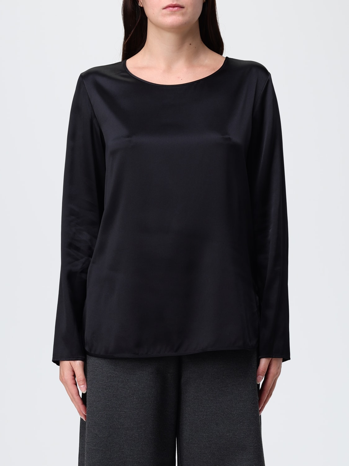 MM MAX MARA TOP: Camiseta mujer Mm Max Mara, Negro - Img 1