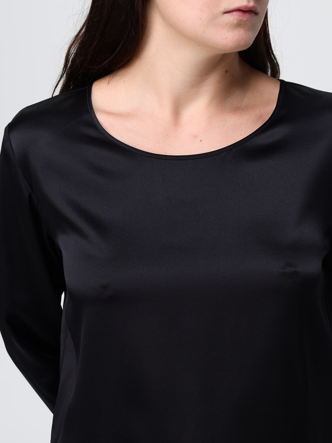 MM MAX MARA TOP: Camiseta mujer Mm Max Mara, Negro - Img 5