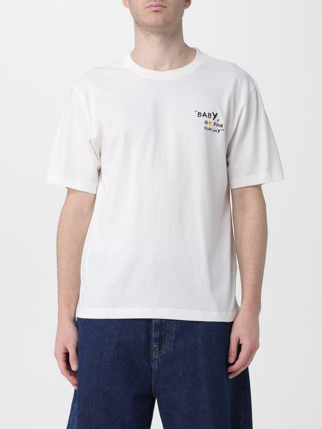 BARROW T-SHIRT: T-shirt men Barrow, White - Img 1