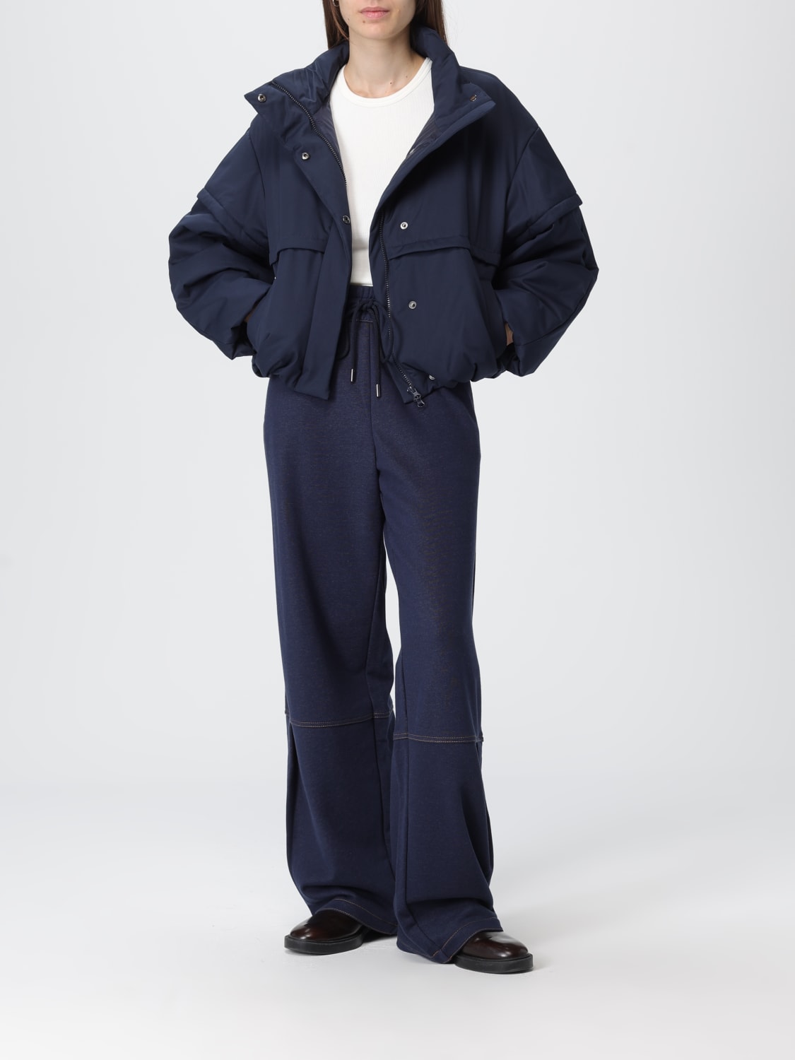 MM MAX MARA CHAQUETA: Chaqueta mujer Mm Max Mara, Azul Oscuro - Img 2