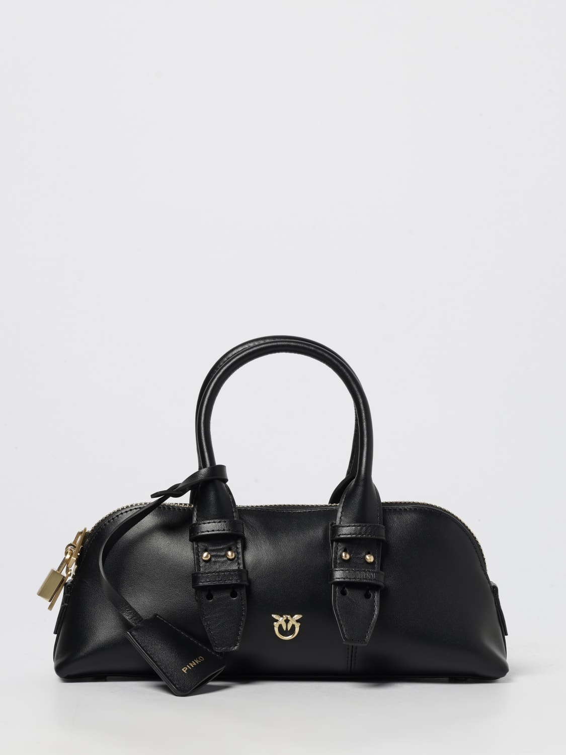 PINKO SAC À MAIN: Sac porté main femme Pinko, Noir - Img 1