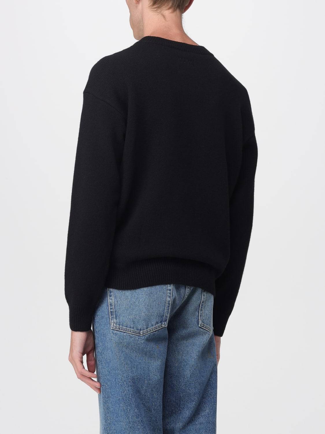 MSGM SWEATER: Sweater men MSGM, Black - Img 2