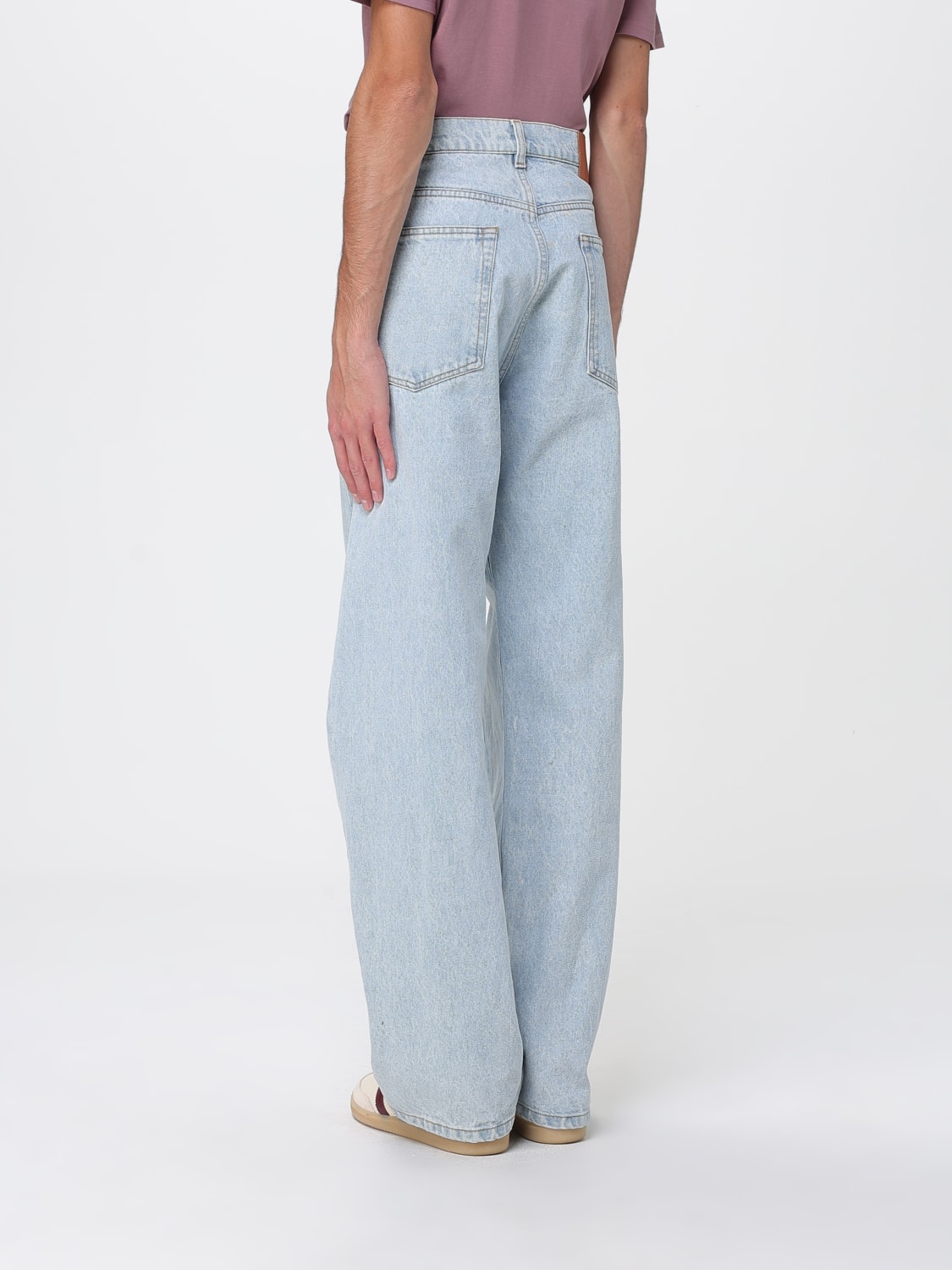 MSGM JEANS: Jeans hombre MSGM, Azul Oscuro - Img 3