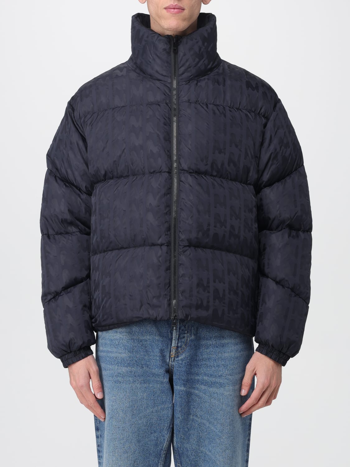 MSGM JACKET: Coat men MSGM, Black - Img 1