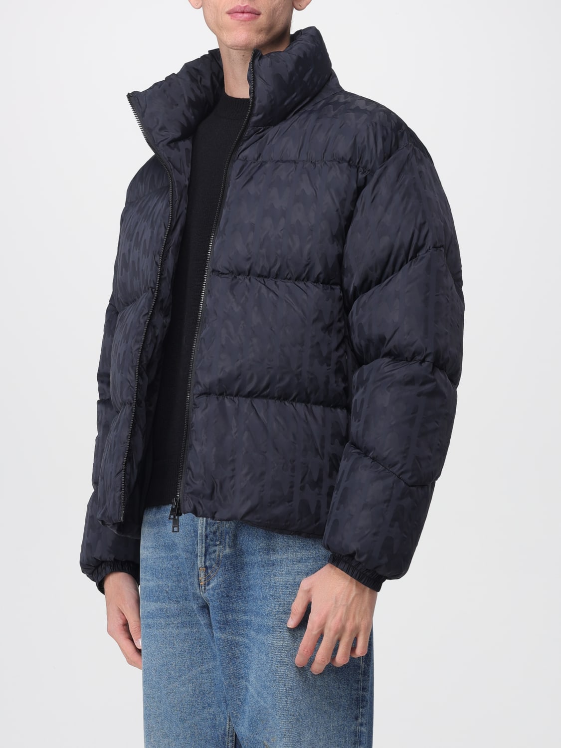MSGM JACKET: Coat men MSGM, Black - Img 3