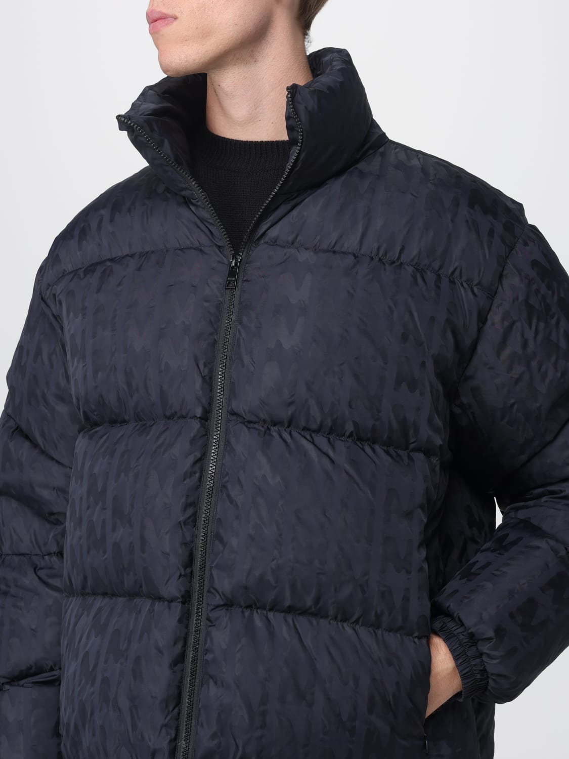 MSGM JACKET: Coat men MSGM, Black - Img 4