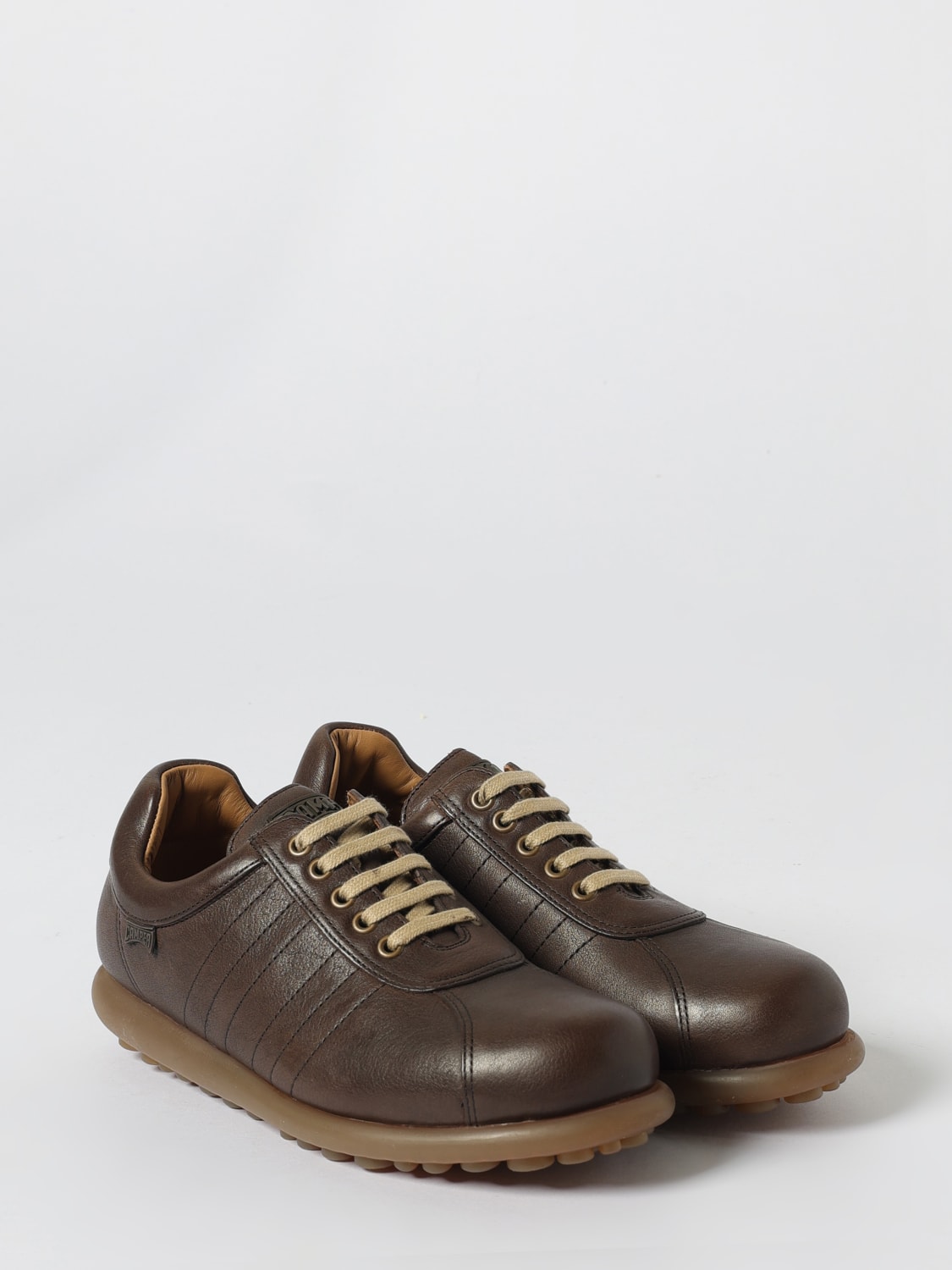 CAMPER ZAPATILLAS: Zapatos de cordones hombre Camper, Marrón - Img 2