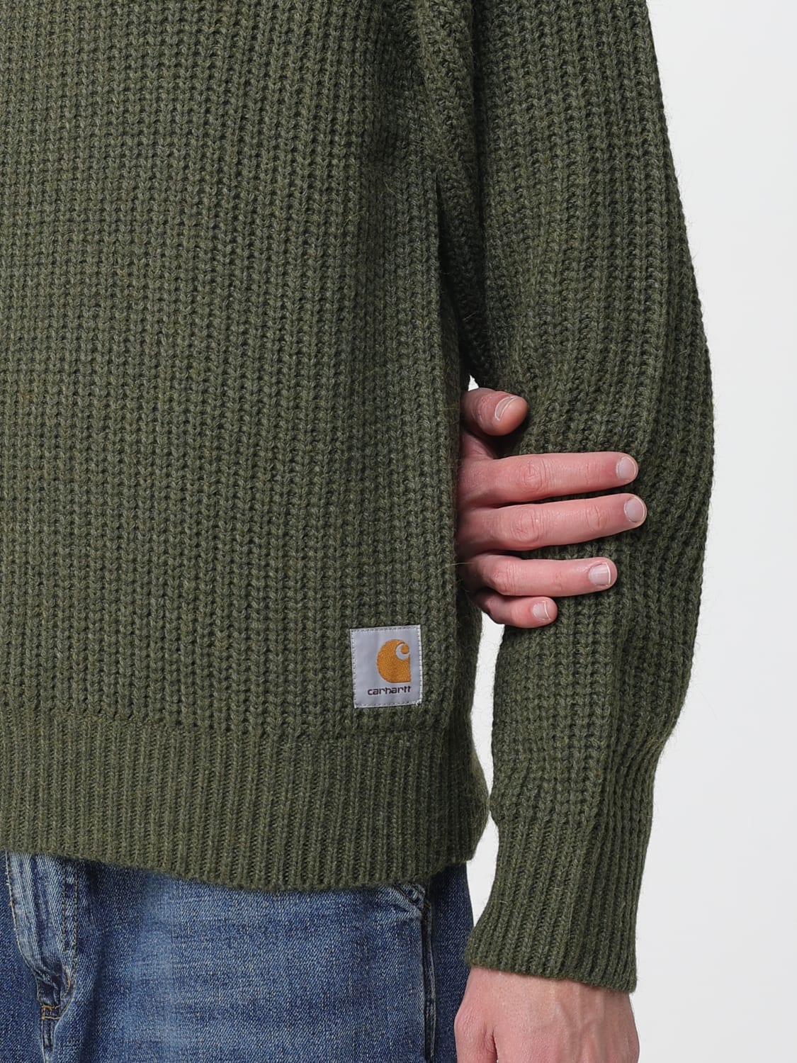 CARHARTT WIP SWEATER: Sweater men Carhartt Wip, Green - Img 3