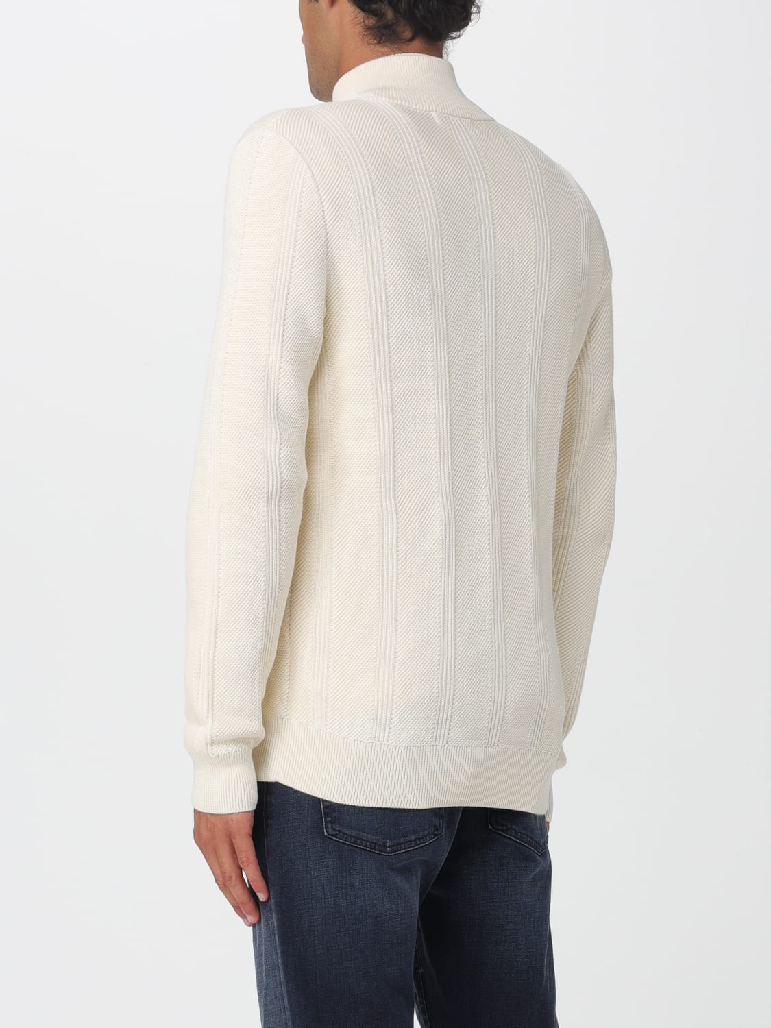 FRED PERRY SWEATER: Sweater men Fred Perry, Beige - Img 2