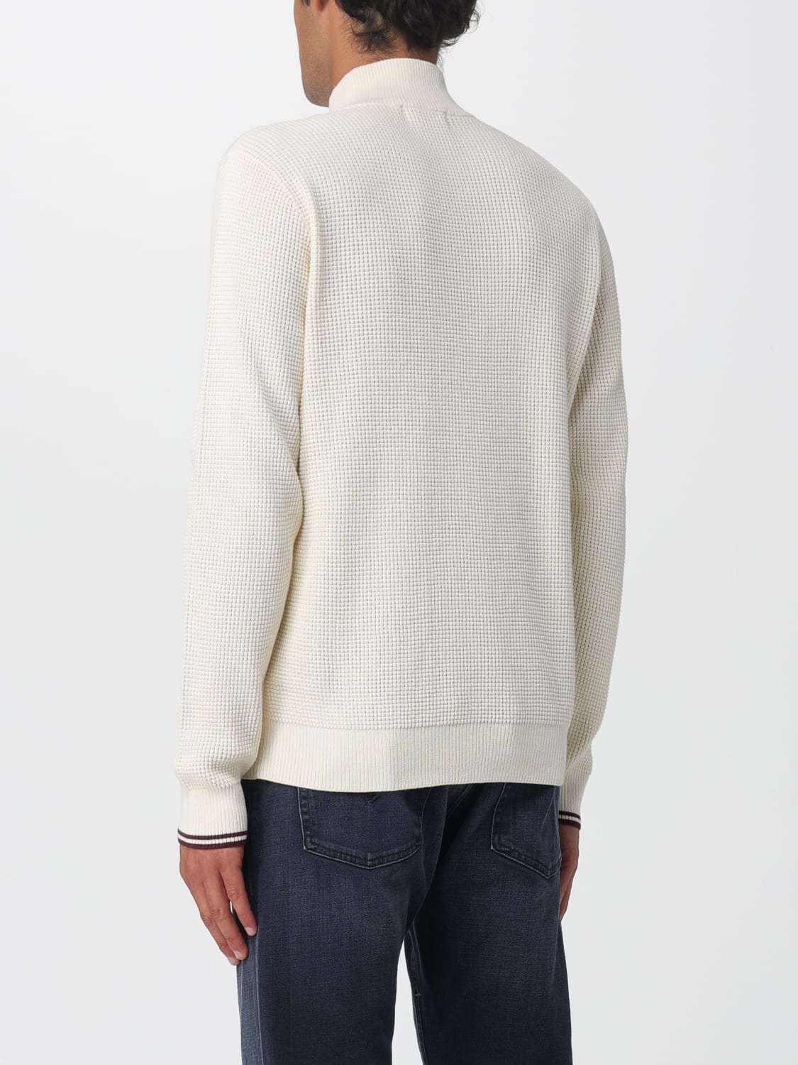 FRED PERRY SWEATER: Sweater men Fred Perry, Beige - Img 2
