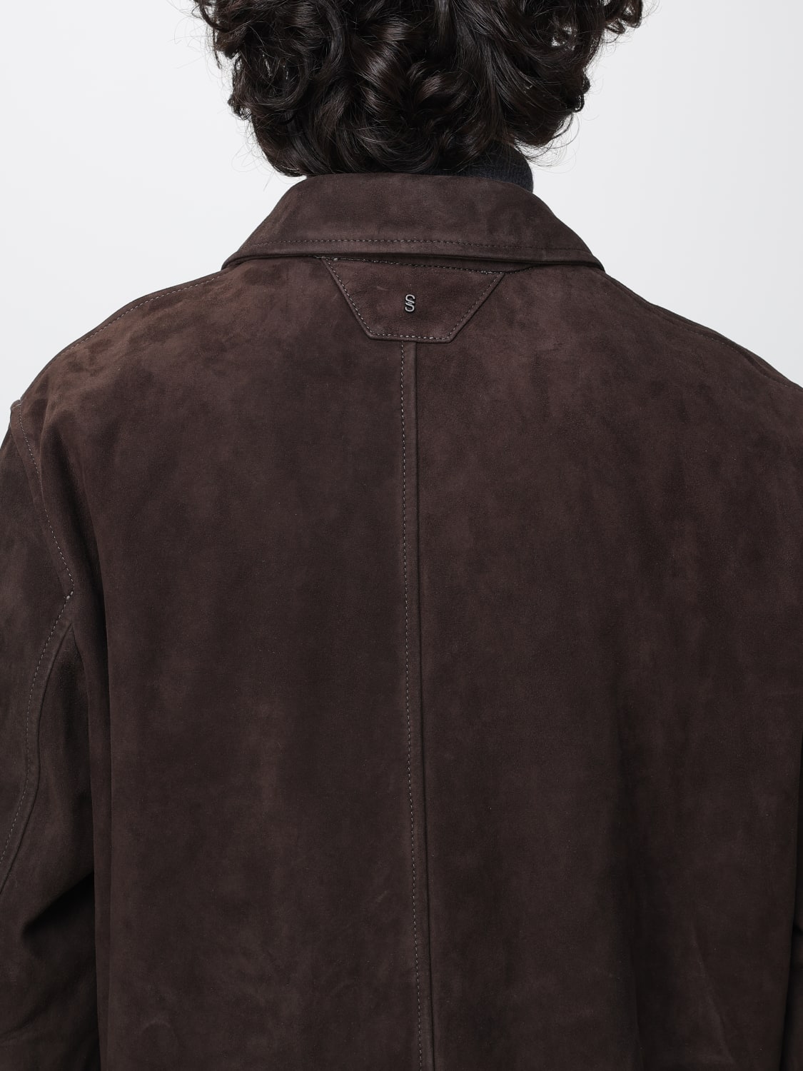 SALVATORE SANTORO JACKET: Jacket men Salvatore Santoro, Brown - Img 4