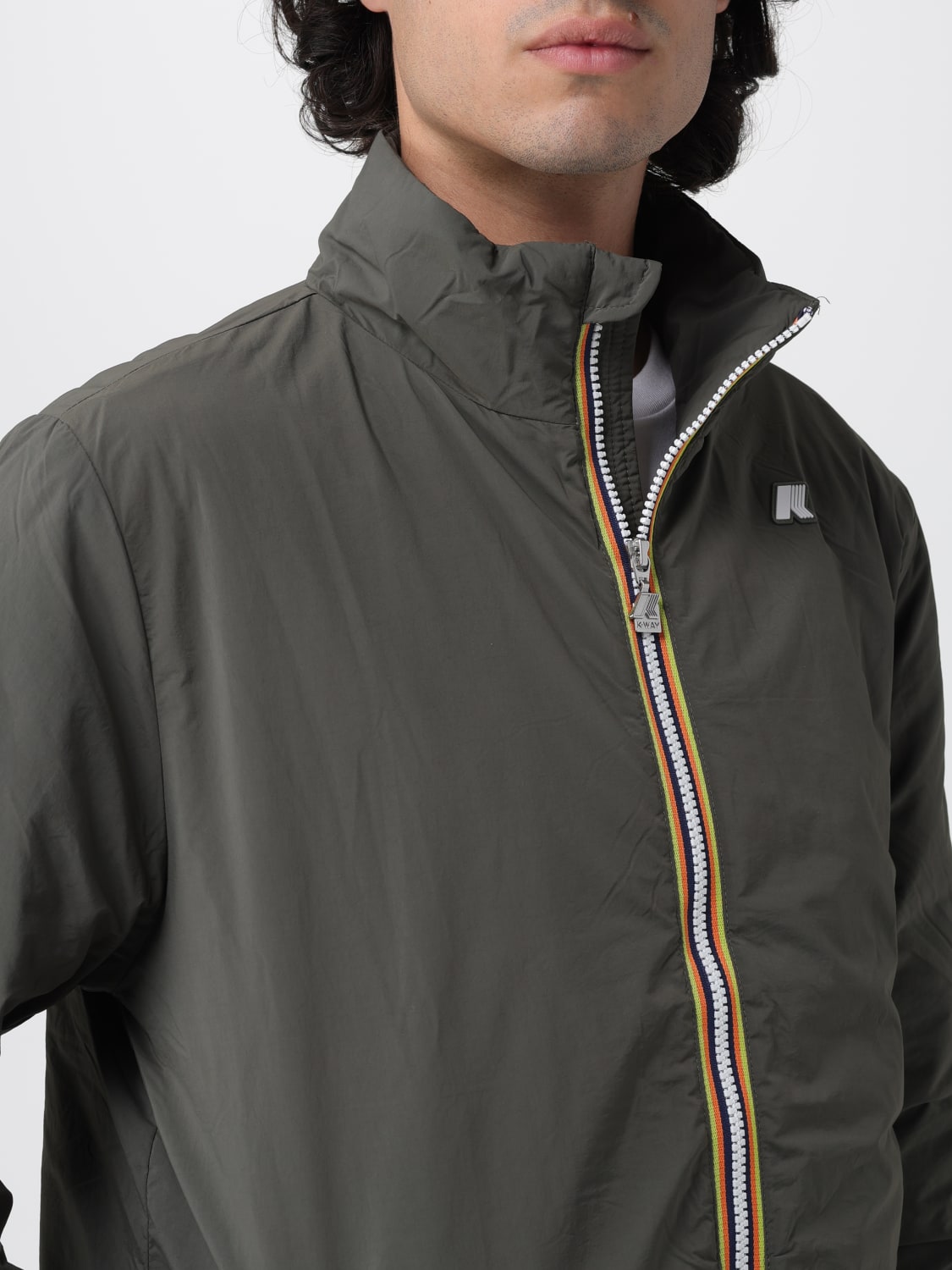 K-WAY JACKE: Jacke herren K-way, Grün - Img 4
