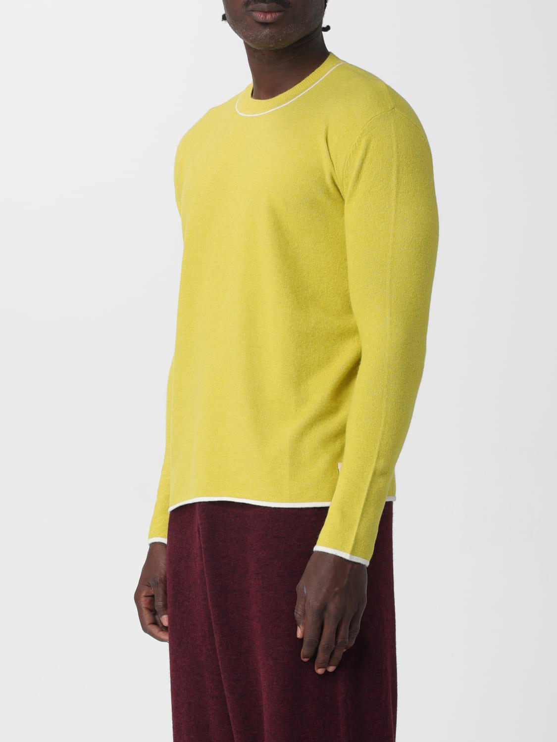 SUNNEI PULLOVER: Pullover herren Sunnei, Gelb - Img 4