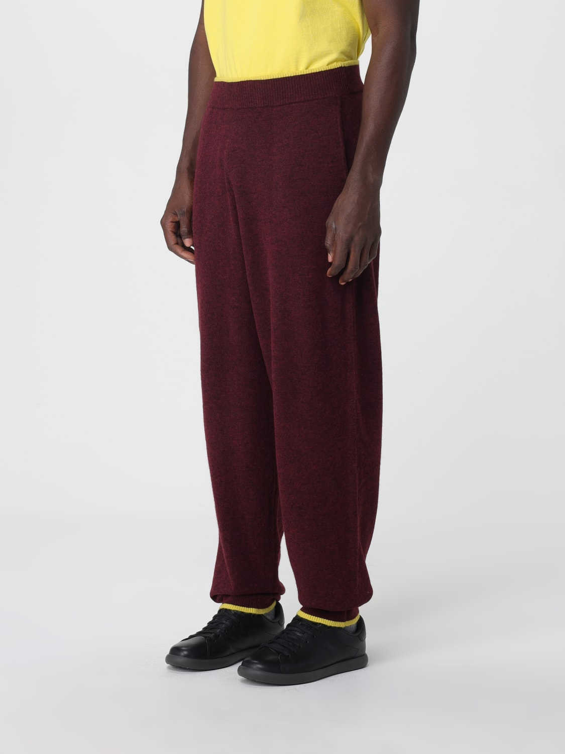 SUNNEI HOSE: Hose herren Sunnei, Burgunderrot - Img 4