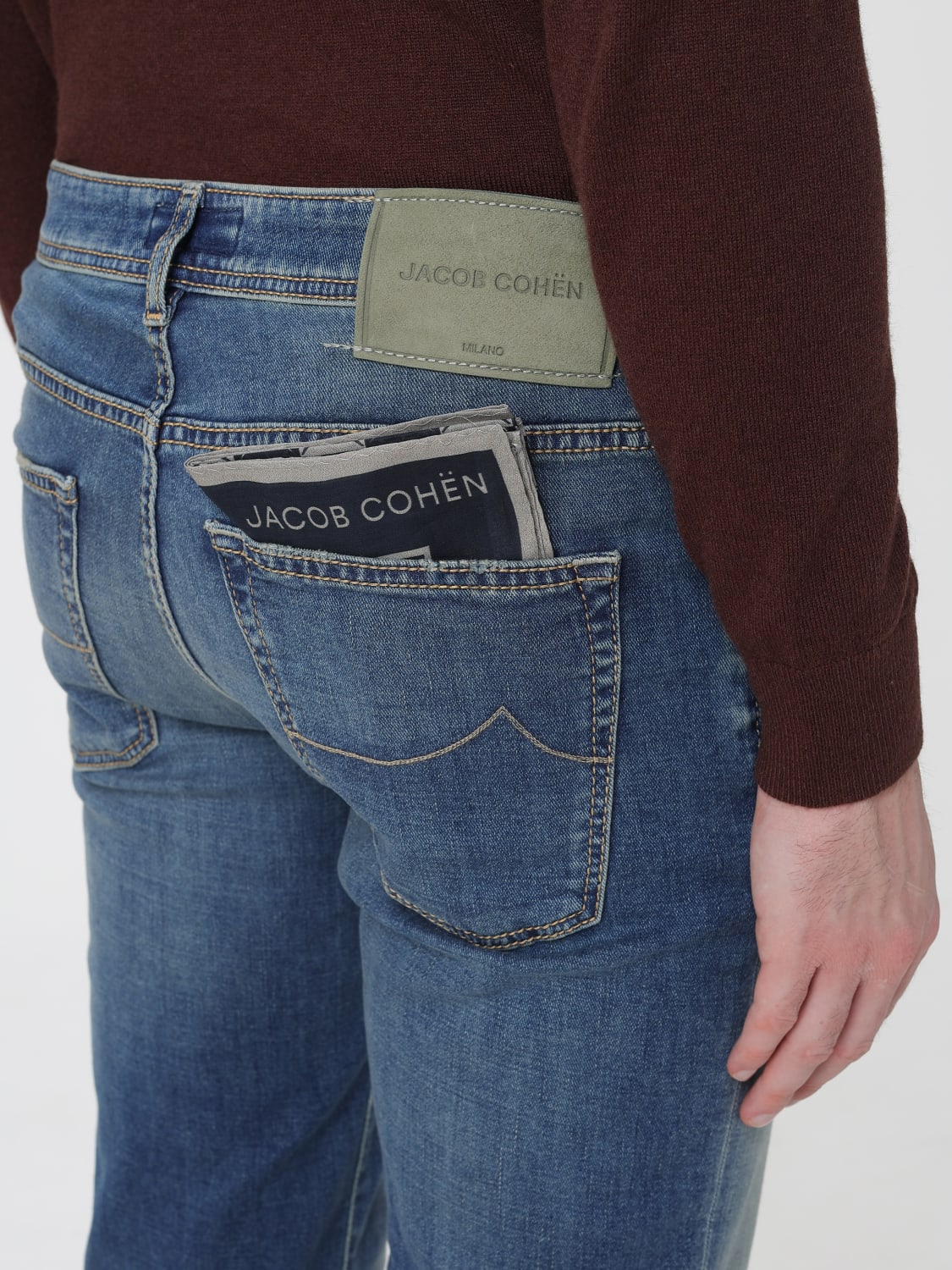 JACOB COHEN JEANS: Jeans men Jacob Cohen, Blue - Img 3