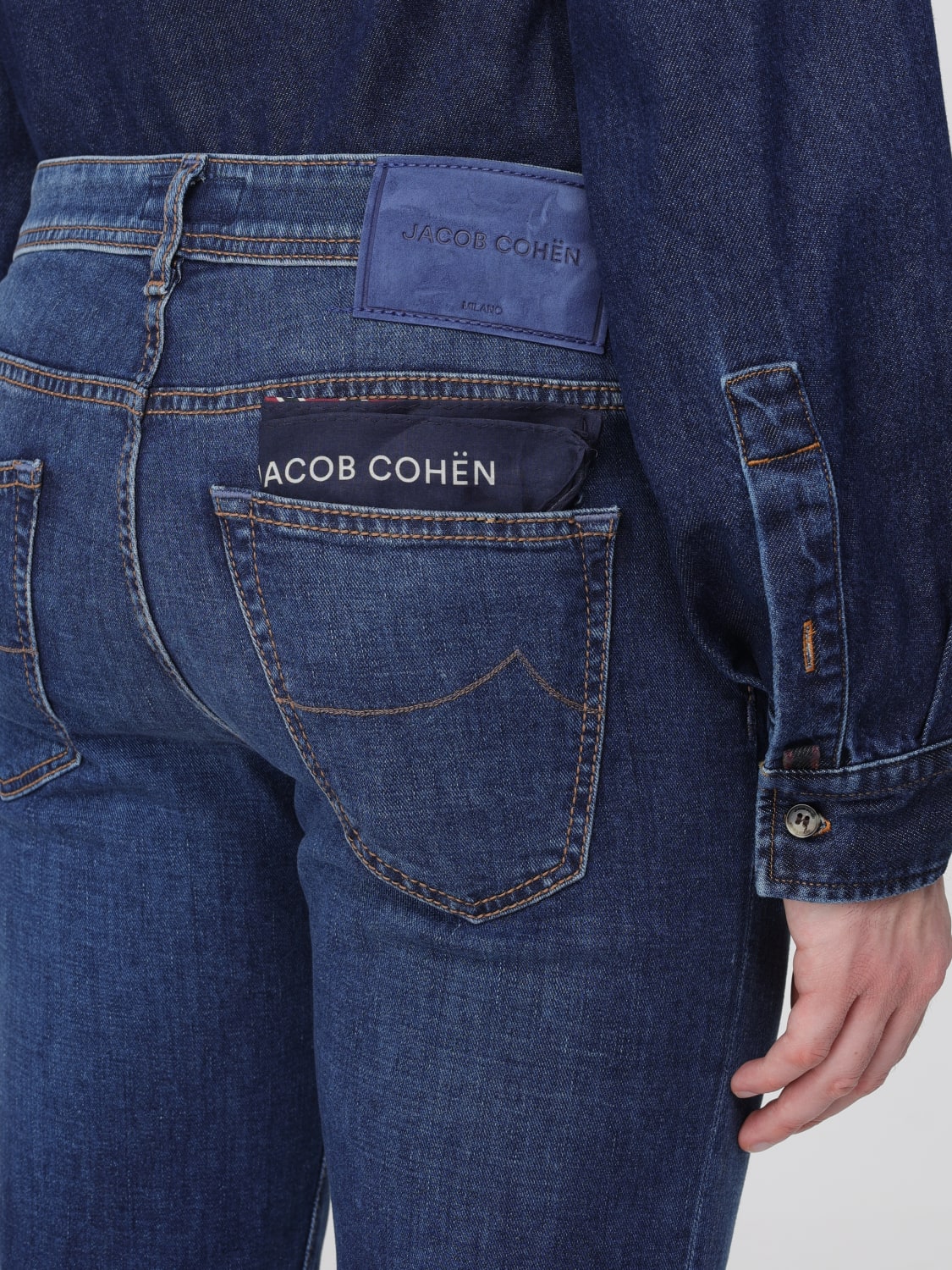 JACOB COHEN JEANS: Jeans men Jacob Cohen, Denim - Img 3