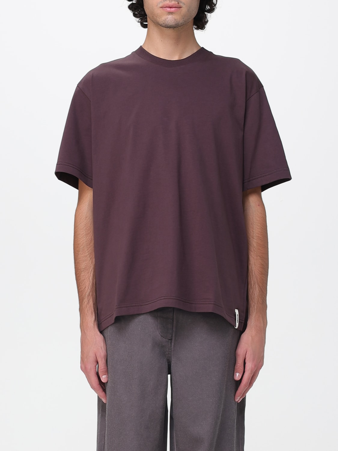 SUNNEI T-SHIRT: T-shirt men Sunnei, Brown - Img 1