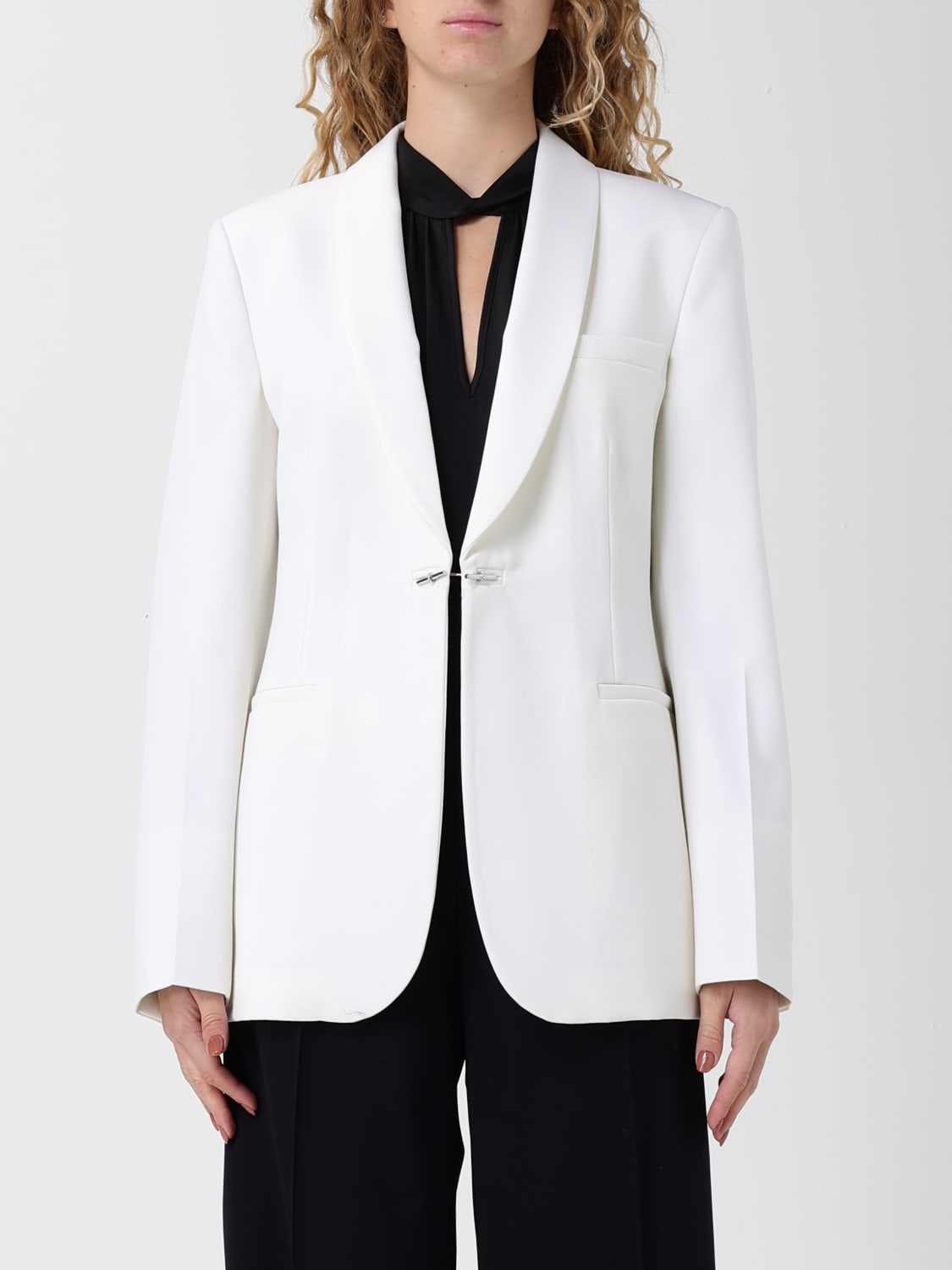MAX MARA JACKET: Blazer woman Max Mara, White - Img 1