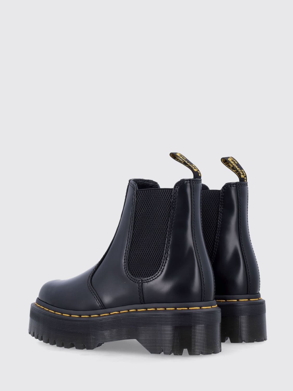 DR. MARTENS BOOTS: Flat shoes woman Dr. Martens, Black - Img 3