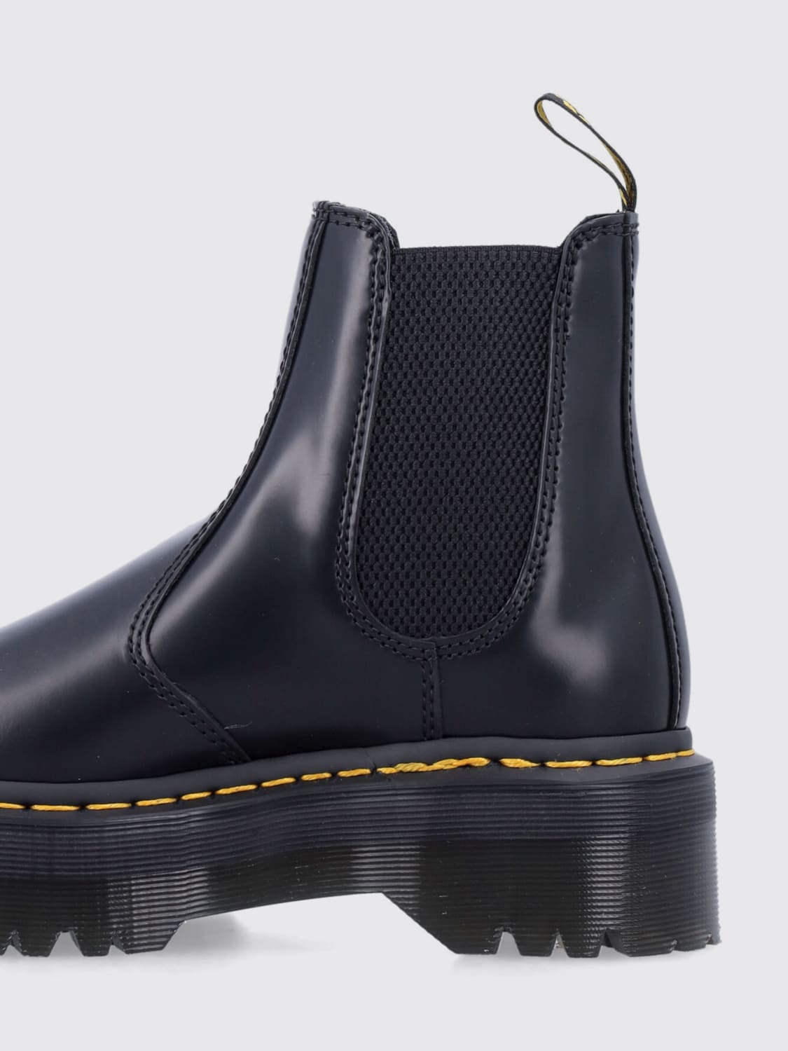 DR. MARTENS BOOTS: Flat shoes woman Dr. Martens, Black - Img 4