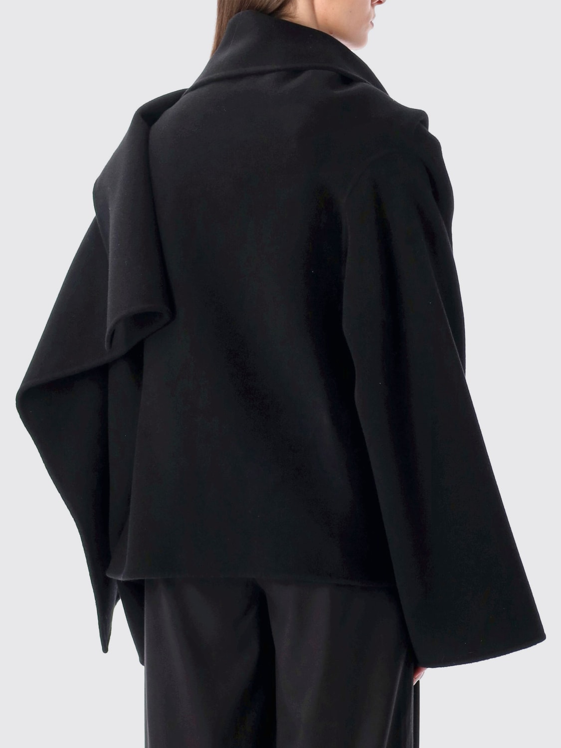 ALBERTA FERRETTI ABRIGO: Abrigo mujer Alberta Ferretti, Negro - Img 2