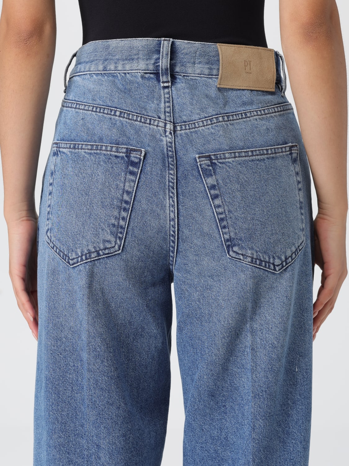 PT TORINO JEANS: Jeans woman Pt Torino, Blue - Img 3