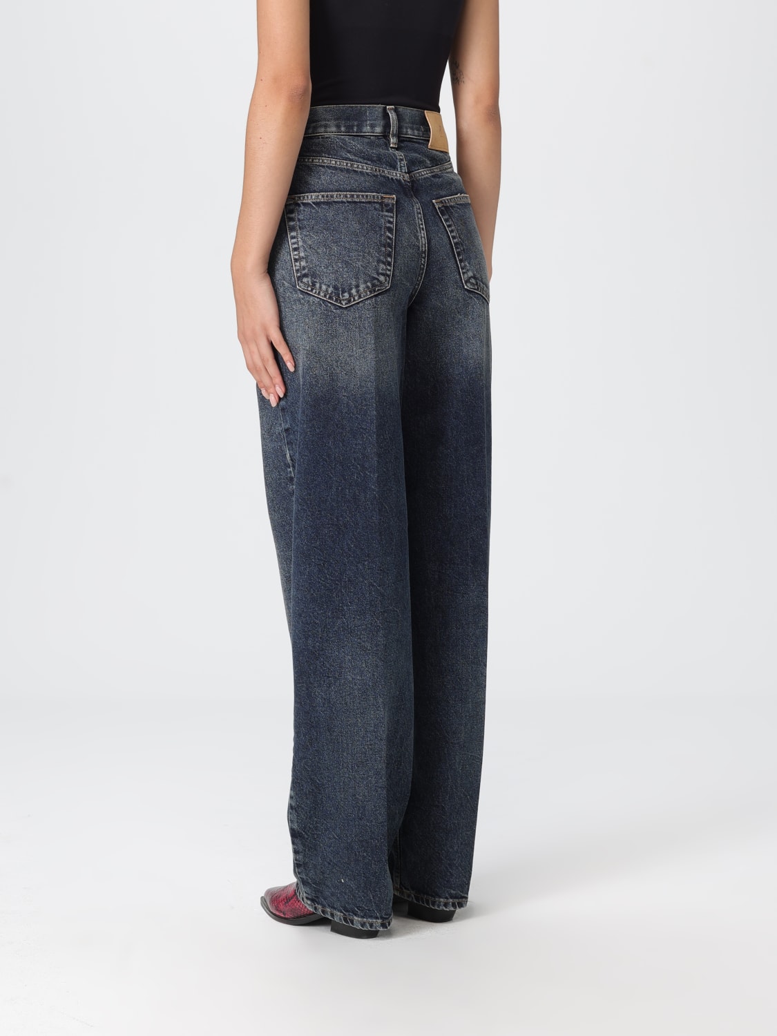 PT TORINO 牛仔裤: 牛仔裤 女士 Pt Torino, 蓝色 - Img 2