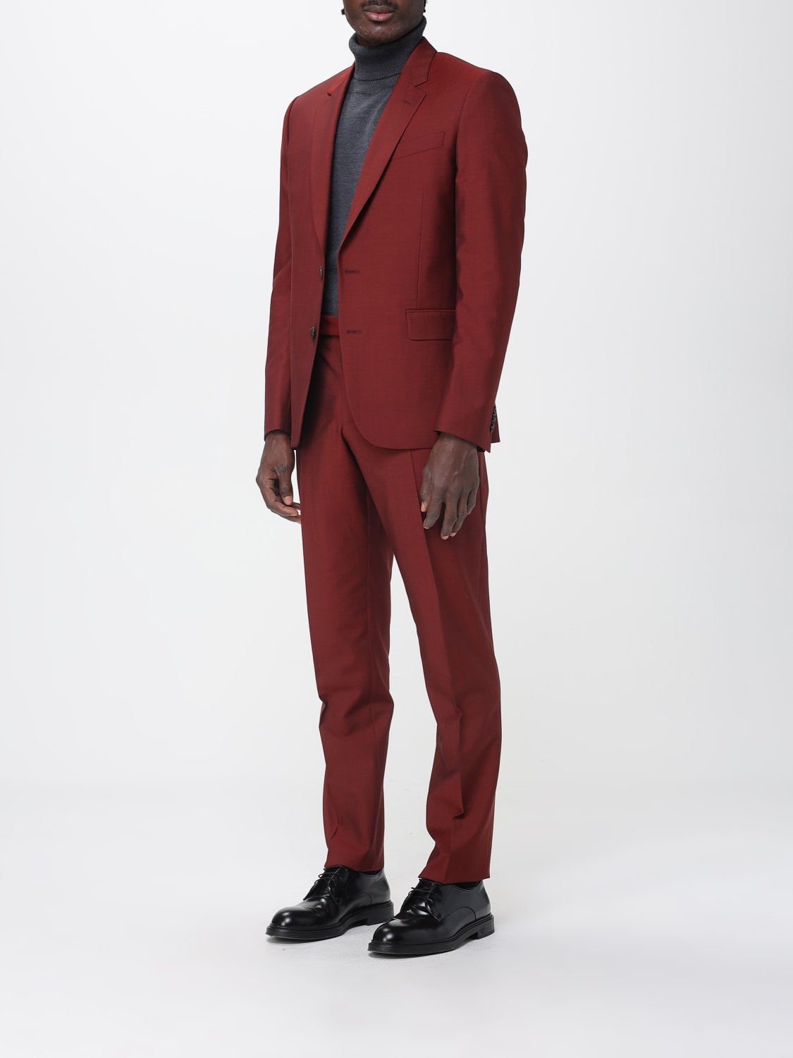 PAUL SMITH SUIT: Suit men Paul Smith, Burgundy - Img 4