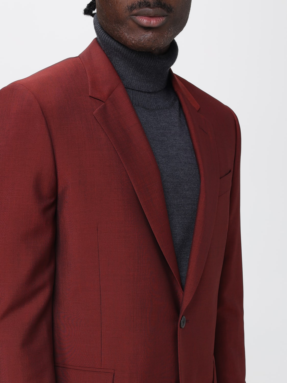 PAUL SMITH SUIT: Suit men Paul Smith, Burgundy - Img 5