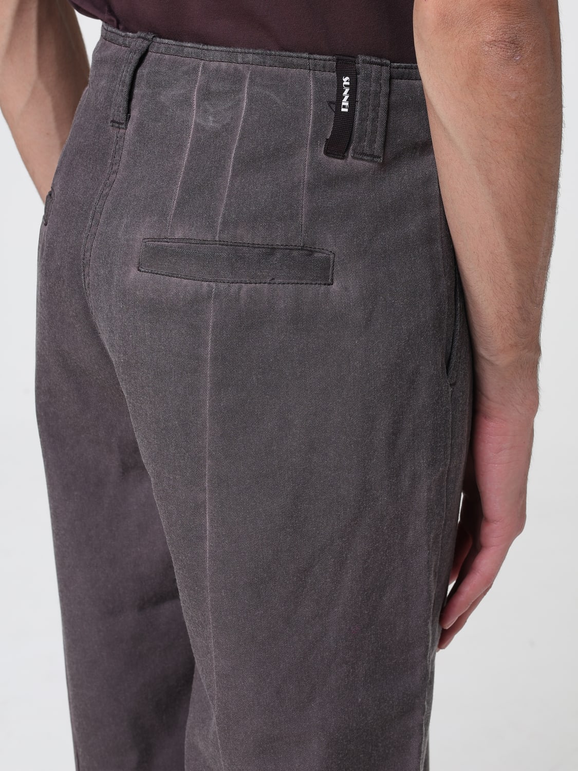 SUNNEI PANTS: Pants men Sunnei, Violet - Img 5