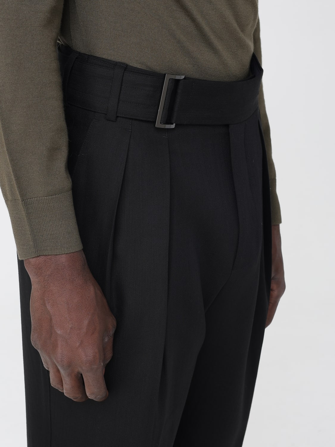 PAUL SMITH パンツ: パンツ メンズ Paul Smith, ブラック - Img 3